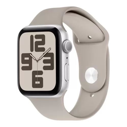 Apple Watch 38-41mm S-M Bézs OBAL:ME szilikon szíj