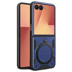 Samsung Galaxy Z Flip7 Kék Techsuit CamGuard Pro tok