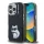 iPhone 16 Pro Fekete Karl Lagerfeld IML Aquarelle Choupette tok