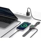 JELLICO kábel B25 3 az 1-ben (Apple Watch) 3.1A 1.2M Fekete