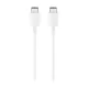 Eredeti kábel Samsung DA705BWE GP-TOU021RFBWW USB-C - USB-C 1M fehér (bulk EU)