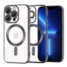 iPhone 13 Pro Max Fekete Techsuit Luxus Kristály MagSafe tok