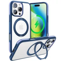   Torras - Ostand R Fusion sorozat - iPhone 16 Pro - Tengerészkék tok
