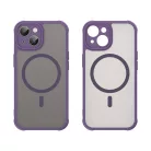 Techsuit - HaloFrost II MagSafe - iPhone 15 - Lila tok