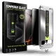 Techsuit - TitanGlass Teljes Fedés - iPhone 15 Pro - Adatvédelem üvegfólia