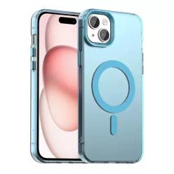 Techsuit - CandyCase MagSafe - iPhone 15 - Kék tok
