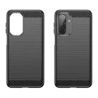 Techsuit - Karbon Szilikon - Samsung Galaxy A17 5G - Fekete tok