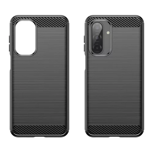 Techsuit - Karbon Szilikon - Samsung Galaxy A17 5G - Fekete tok
