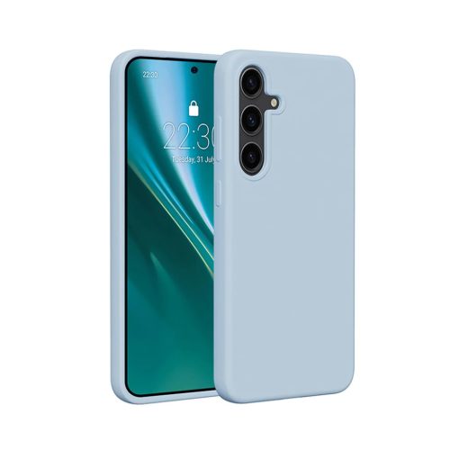 Etteri Szilikon Mag tok Samsung Galaxy S25 Edge-hez világoskék