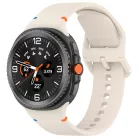 Techsuit - Óraszíj 22 mm (W079) - Samsung Galaxy Watch8 40 mm/Watch8 44 mm/Watch8 Classic/Ultra 2 - Kasmír Krém