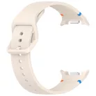Techsuit - Óraszíj 22 mm (W079) - Samsung Galaxy Watch8 40 mm/Watch8 44 mm/Watch8 Classic/Ultra 2 - Kasmír Krém