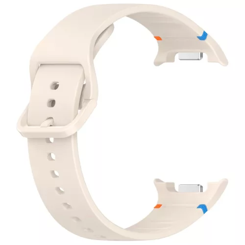 Techsuit - Óraszíj 22 mm (W079) - Samsung Galaxy Watch8 40 mm/Watch8 44 mm/Watch8 Classic/Ultra 2 - Kasmír Krém