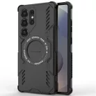 Samsung Galaxy S25 Ultra Fekete Techsuit ArmorMag tok