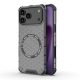 iPhone 17 Pro Max Fekete Techsuit HoneyComb Shield MagSafe tok