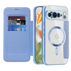   Google Pixel 10 Pro XL - Techsuit - SmartMag könyvtok - Világoskék tok