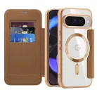 SmartMag könyv tok - Google Pixel 10 / 10 Pro - Barna - Techsuit.