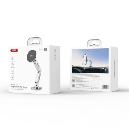 XO autós tartó C148 mágneses fekete ragasztott