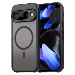   Techsuit - HaloFrost II MagSafe telefontok - Google Pixel 10 - Fekete tok