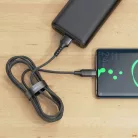 VEGER kábel USB A - Type C PD 5A 100W AC03 1,2 m fekete