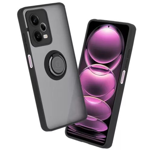 Techsuit - Xiaomi Redmi Note 12 Pro 5G tok - Fekete - Glinth.