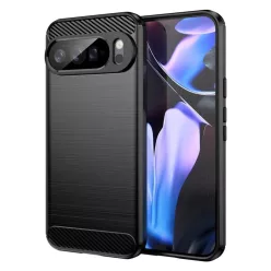   Techsuit - Szénszilicium tok - Google Pixel 10 Pro XL - Fekete