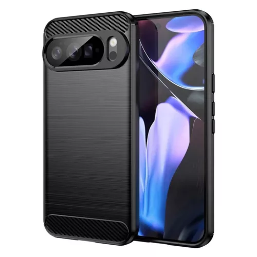 Techsuit - Szénszilicium tok - Google Pixel 10 Pro XL - Fekete