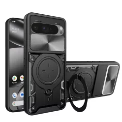   CamGuard Pro telefonvédő tok - Google Pixel 10 Pro XL - Fekete - Techsuit