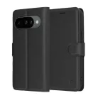 Techsuit bőr tok - Google Pixel 10 / 10 Pro - Fekete.