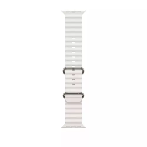 Apple Watch szíj (W038) - Techsuit - Fehér - Alkalmas Apple Watch 1/2/3/4/5/6/7/8/9/10/SE/SE 2 (38/40/41/42mm) моделlekhez.