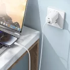 Borofone Kábel BX121 Energy - Type C to Type C - PD 60W 1 méter fehér