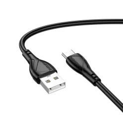   Borofone Kábel BX121 Energia - USB C-típusú - 3A 1 méter fekete