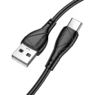 Borofone Kábel BX121 Energia - USB C-típusú - 3A 1 méter fekete