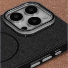 iPhone 17 Pro Max 6,9" fekete Csillámos Vékony Mag tok