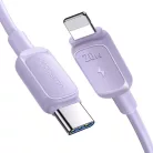 Joyroom S-CL020A14 Lightning - USB-C kábel 20W 480 Mb/s 1.2m - lila