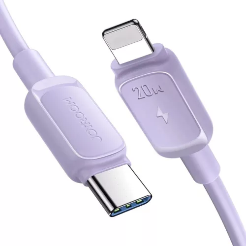 Joyroom S-CL020A14 Lightning - USB-C kábel 20W 480 Mb/s 1.2m - lila