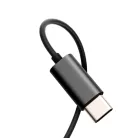 Joyroom TYPE-C Series JR-EC07 USB-C fülhallgató - fekete