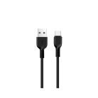 Hoco USB A - USB C kábel 2,4A 1 m fekete