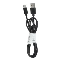   Kábel USB A - Type C 2.0 C366 (csatlakozó hossz: 8mm) 1 m fekete