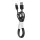 Kábel USB A - Type C 2.0 C366 (csatlakozó hossz: 8mm) 1 m fekete