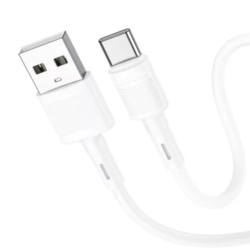 USB kábel A - C Hoco 3A 1 m fehér