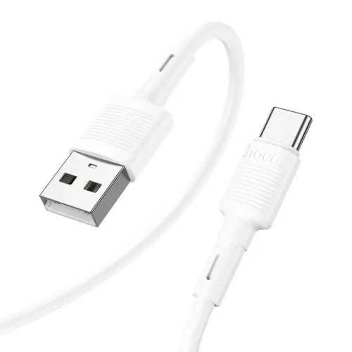 USB kábel A - C Hoco 3A 1 m fehér