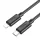 Kábel USB C - Lightning Hoco PD 2,4A 20W 1 m fekete
