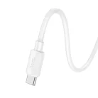 USB C - USB C kábel Hoco 3A 60W 1 m X96 fehér