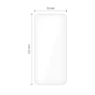 iPhone 17 Air átlátszó Tech-protect Glass Fit+ 2-csomag üvegfólia