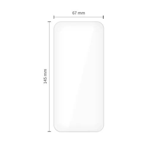 iPhone 16 Pro / 17 Pro Átlátszó Tech-protect Easy Set+ 3-csomagos üvegfólia