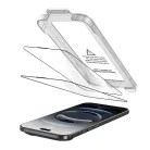 iPhone 17 Air fekete Tech-Protect Quick Set+ edzett üvegfólia 2-pack