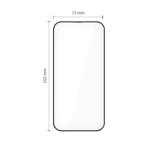 iPhone 17 Air fekete Tech-Protect Quick Set+ edzett üvegfólia 2-pack