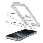 iPhone 17 Pro Max Fekete Tech-protect Quick Set+ 2-csomag üvegfólia