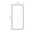iPhone 17 Pro Max Fekete Tech-protect Quick Set+ 2-csomag üvegfólia