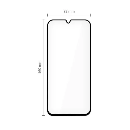 Tech-protect Glass Fit+ 2-pack Samsung Galaxy A16 4G / 5G / A26 5G / A17 4G / 5G fekete üvegfólia